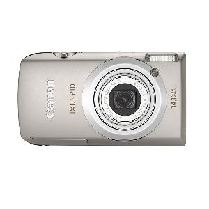 CANON Ixus 210 strieborn